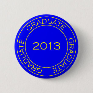 BADGE ROND 5 CM DIPLÔMÉ 2013