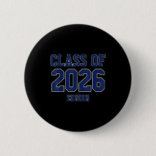 Badge Rond 5 Cm Diplômé de la promotion 2026 lycée université