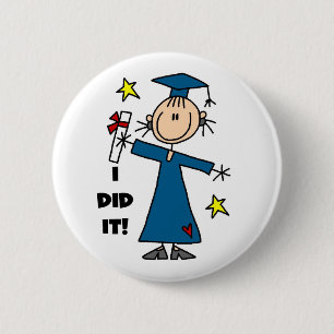 Badge Rond 5 Cm Diplômée