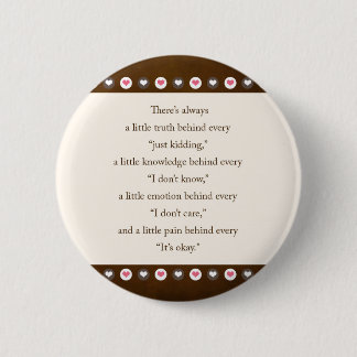 Badge Rond 5 Cm dire