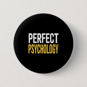 Badge Rond 5 Cm Dire de psychologie drôle blague sarcastique inver