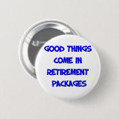 Badge Rond 5 Cm Dire drôle de retraite (Devant & derrière)