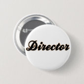Badge Rond 5 Cm Directeur Baseball Style (Devant & derrière)
