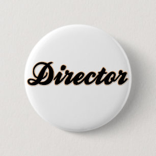 Badge Rond 5 Cm Directeur Baseball Style