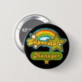 Badge Rond 5 Cm Directeur de superstar (Devant & derrière)