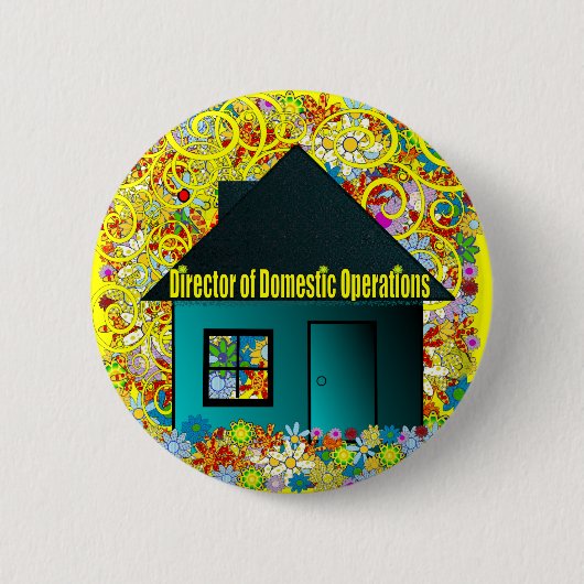 Badge Rond 5 Cm Directeur des opérations intérieures (Devant)
