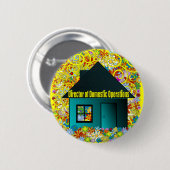 Badge Rond 5 Cm Directeur des opérations intérieures (Devant & derrière)