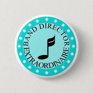 Badge Rond 5 Cm Directeur Extraordinaire Gift de bande