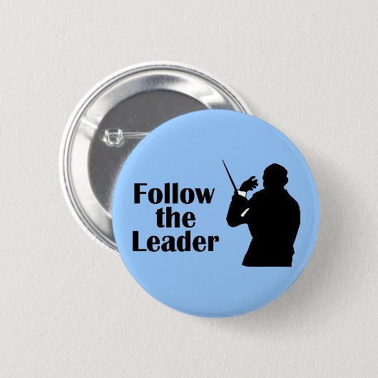 Badge Rond 5 Cm Directeur musical suiviste (Devant & derrière)