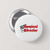 Badge Rond 5 Cm Directeur sans emploi (Devant & derrière)
