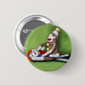 Badge Rond 5 Cm Dirty_Socks [1] (Devant & derrière)