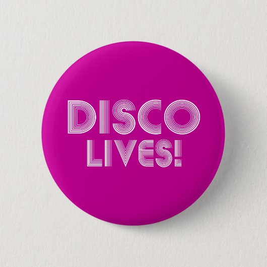 Badge Rond 5 Cm disco (Devant)