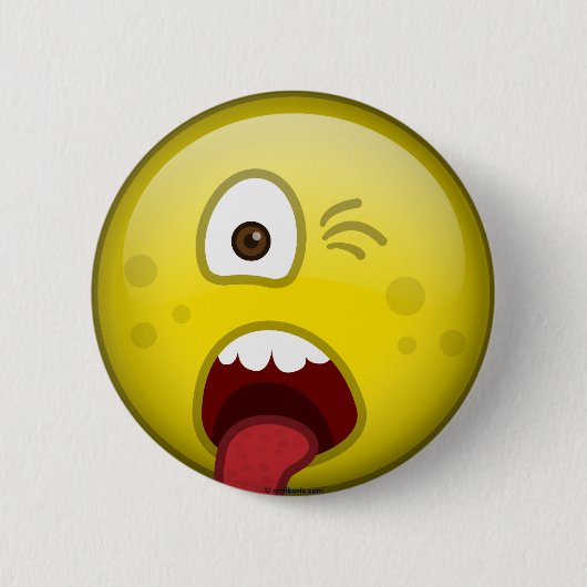 Badge Rond 5 Cm Disgusted (Devant)