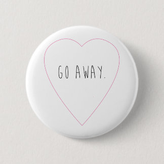 Badge Rond 5 Cm Disparaissent le Pin parti