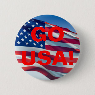 BADGE ROND 5 CM DISPARAISSENT LES ETATS-UNIS !