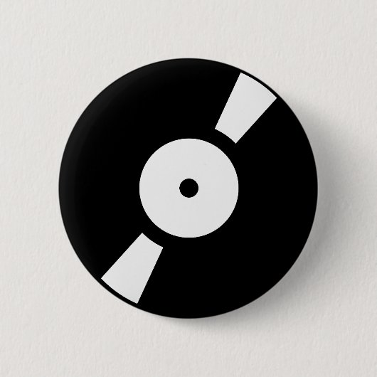Badge Rond 5 Cm disque vinyle rétro (Devant)