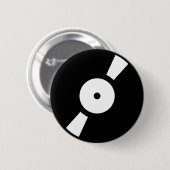 Badge Rond 5 Cm disque vinyle rétro (Devant & derrière)