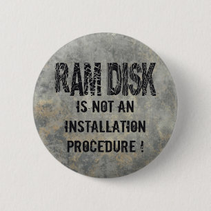 Badge Rond 5 Cm Disque virtuel