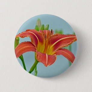 Badge Rond 5 Cm Ditch Lily