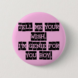 Badge Rond 5 Cm Dites-moi votre souhait