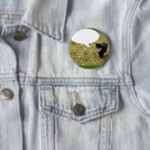 Badge Rond 5 Cm Dites quelque chose Kitty (En situation)