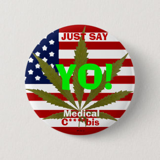 Badge Rond 5 Cm Dites Yo ! - Bouton