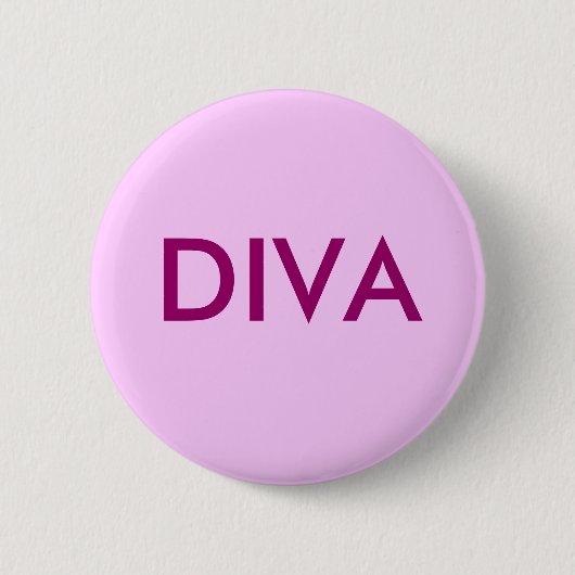 BADGE ROND 5 CM DIVA (Devant)