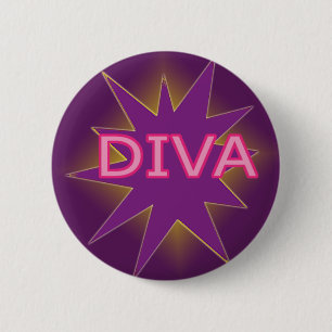 BADGE ROND 5 CM DIVA