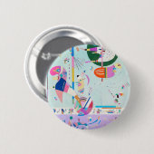 Badge Rond 5 Cm Divers bouton de pièces de Kandinsky (Devant & derrière)