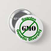 Badge Rond 5 Cm Diversité génétique de Guarden (Devant & derrière)