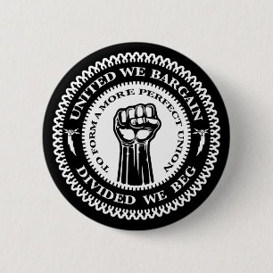Badge Rond 5 Cm Divisé nous prions