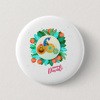 BADGE ROND 5 CM DIWALI