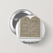 Badge Rond 5 Cm Dix commandements avec la citation (Devant & derrière)