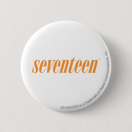 Badge Rond 5 Cm Dix-sept Logo-Oranges (Devant)