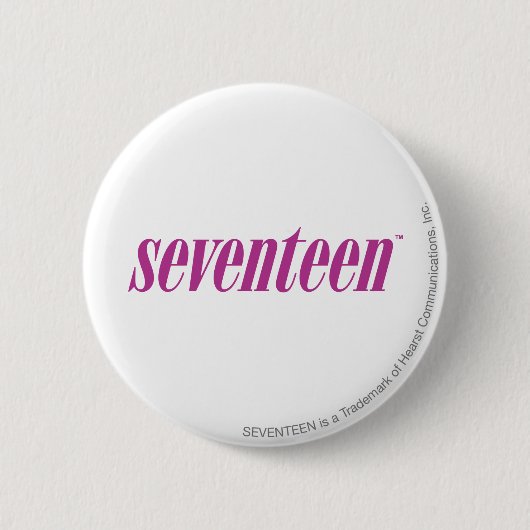 Badge Rond 5 Cm Dix-sept Logo-Pourpres (Devant)