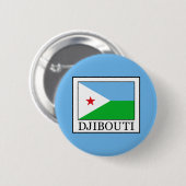 Badge Rond 5 Cm Djibouti (Devant & derrière)