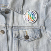 Badge Rond 5 Cm do-it-yourself | Votre logo d'entreprise Tour prom (En situation)
