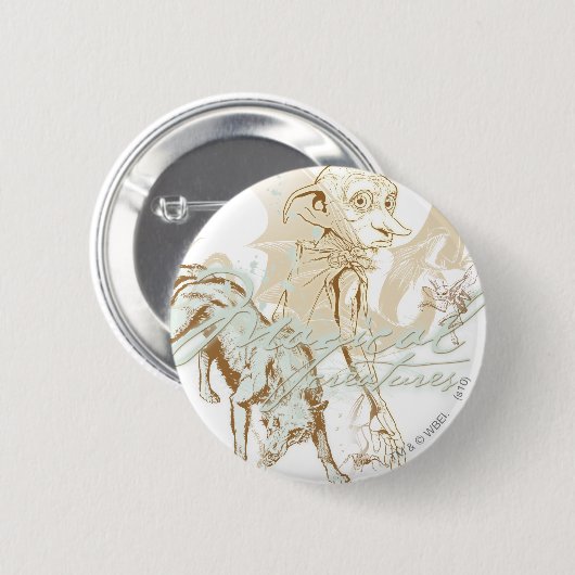 Badge Rond 5 Cm Dobby (Devant & derrière)