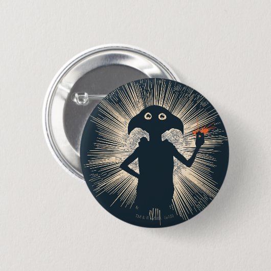 Badge Rond 5 Cm Dobby Casting Magic (Devant & derrière)