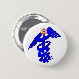 Badge Rond 5 Cm Docteur