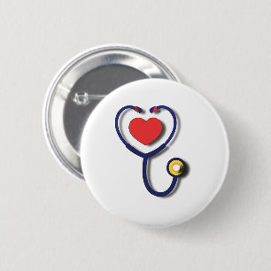 Badge Rond 5 Cm Docteur
