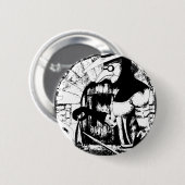 Badge Rond 5 Cm Docteur Button de peste (Devant & derrière)