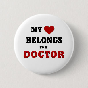 Badge Rond 5 Cm Docteur Love