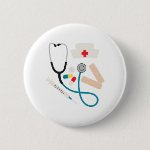 Badge Rond 5 Cm Doctor Bag