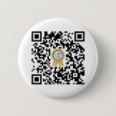 Badge Rond 5 Cm DocVerify qr-code (Devant)