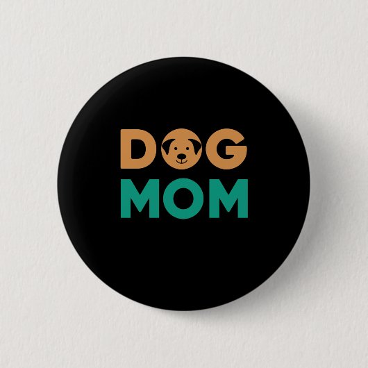Badge Rond 5 Cm Dog (Devant)