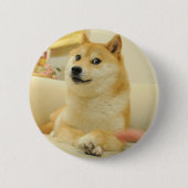 Badge Rond 5 Cm Doge (Devant)