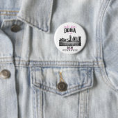 Badge Rond 5 Cm Doha (En situation)