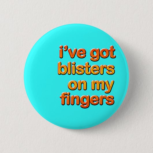 Badge Rond 5 Cm Doigts lisibles (Devant)