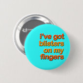 Badge Rond 5 Cm Doigts lisibles (Devant & derrière)